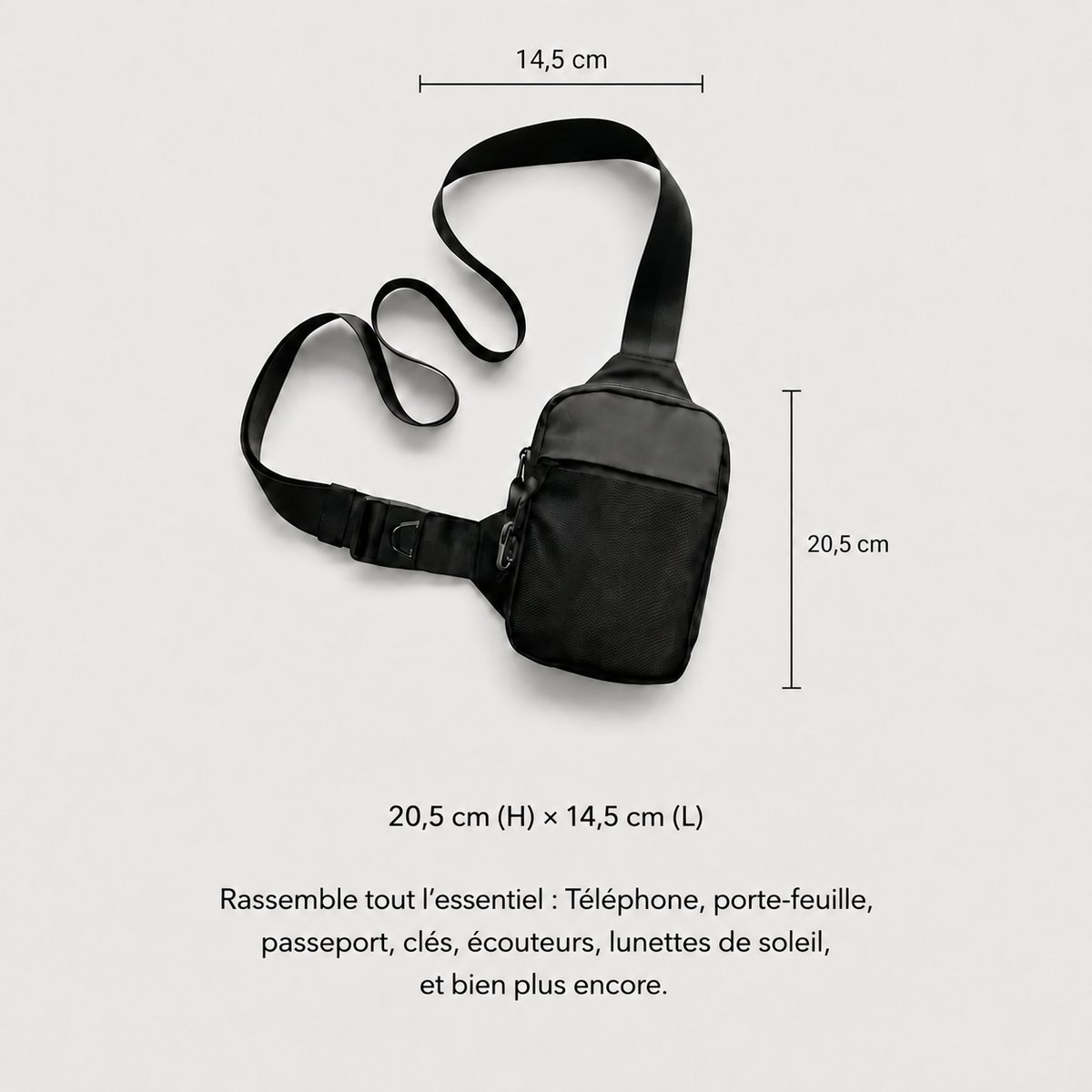 Sacoche Protection RFID & Confort | STOEEK®