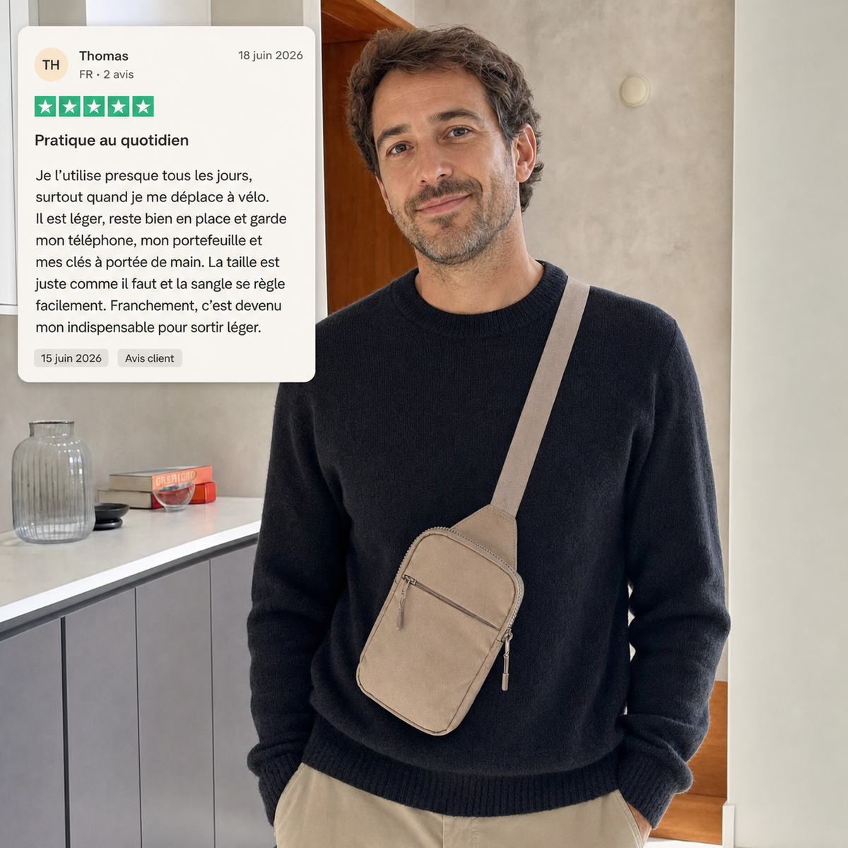 Sacoche Protection RFID & Confort | STOEEK®